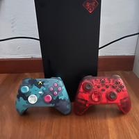 Xbox series x 1 terabyte con 2 controllers