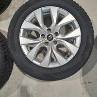 cerchi e pneumatici invernali renault captur 