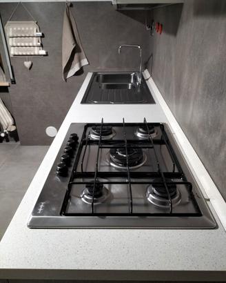 Top cucina + Lavabo + piano cottura