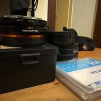 Adattatore Sony e Tubi prolunga + accessori