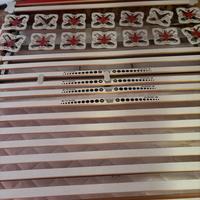 Materasso con doghe reclinabili e regolabili