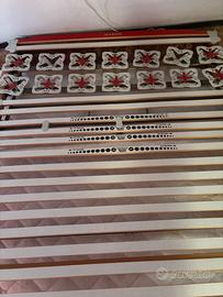 Materasso con doghe reclinabili e regolabili