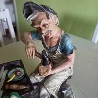 CAPODIMONTE CIABATTINO CON GATTO