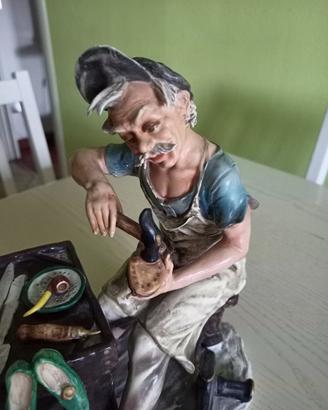 CAPODIMONTE CIABATTINO CON GATTO