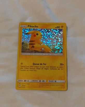 pokemon carta Pikachu promo McDonald 2019