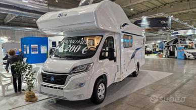 Camper Mansardato Blucamp Ocean 650 6 posti 2025