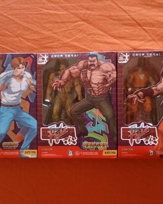 Final Fight Toys CAPCOM - 3 personaggi collezione