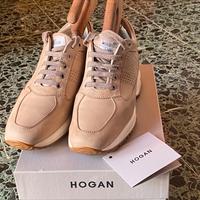 Sneaker Hogan Interactive pelle beige
