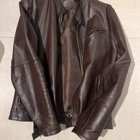 giacca vera pelle bata