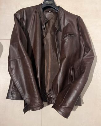 giacca vera pelle bata