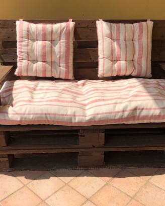 Divanetto da giardino fatto con EPAl