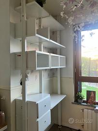 ELVARLI IKEA guardaroba, bianco, 135x51