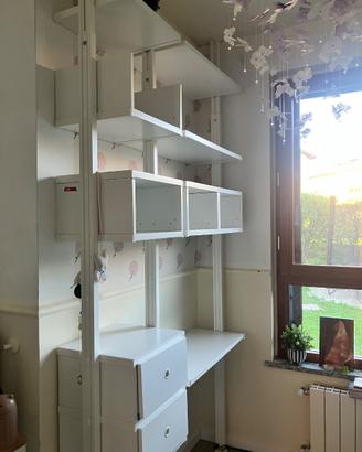 ELVARLI IKEA guardaroba, bianco, 135x51
