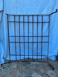 grata d'epoca in ferro forgiato