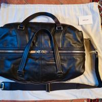 Borsa da viaggio Bally in pelle nera