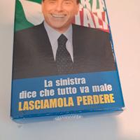 Mazzo di carte Berlusconi Forza Italia