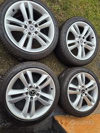 cerchi 17 Mercedes classe c con antineve