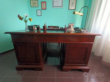 Scrivania e Libreria in Mogano fine 800.