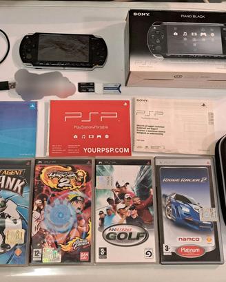 Psp piano black slim e lite