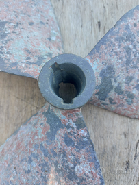 Elica destrorsa in ottone