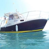 Barca Calafuria motorizzata VM 170 cv linea asse