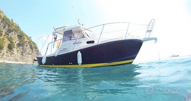 Barca Calafuria motorizzata VM 170 cv linea asse