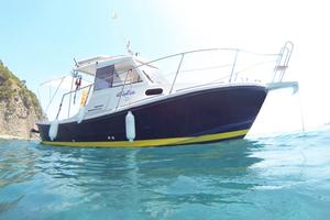 Barca Calafuria motorizzata VM 170 cv linea asse