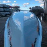 Laser Ice Blue 215860 + armo Ilca 6 full carbon