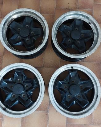 5 CERCHI ALFAROMEO 13 + 4 CERCHI PORSCHE ATS 15
