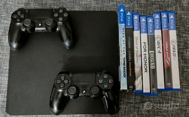 PlayStation PS4 slim + 2 joystick