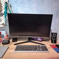 monitor curvo full Hd 27 pollici samsung