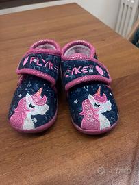 Pantofole suola gomma 22