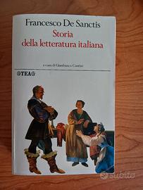 Storia letteratura italiana - De Sanctis Contini