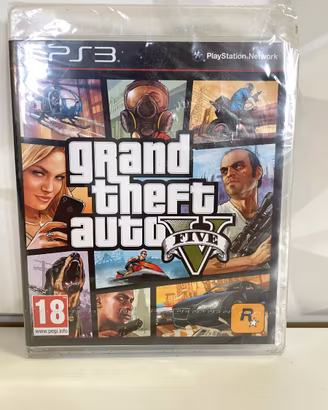 GTA V PlayStation 3 nuovo sigillato GTA 5 PS3