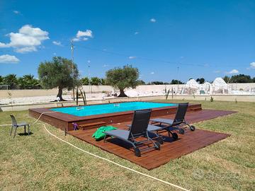 Piscine fuoriterra ed interrate