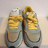 Voile Blanche sneaker donna colore giallo celeste