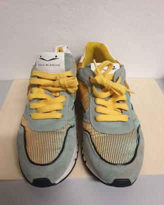 Voile Blanche sneaker donna colore giallo celeste