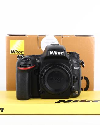 Nikon D600 USATO GARANTITO PER DUE ANNI