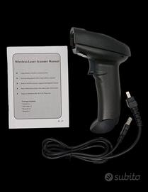 Lettore scanner di codici a barre QR WIRELESS
