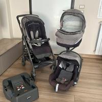 Passeggino inglesina trilogy trio + culla italbaby