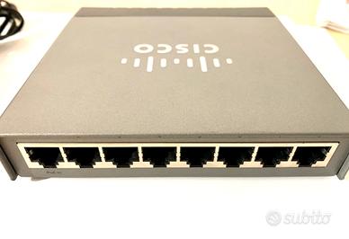 Switch hub CISCO SG 200-08 8 porte Gigabit Usato