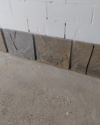 4 piastrelle in pietre da esterno