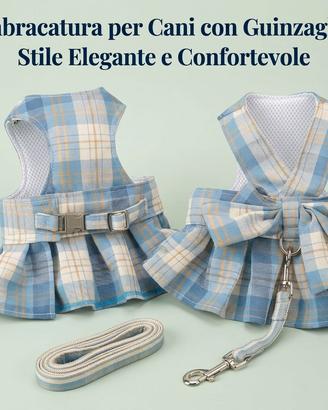 Set Pettorina e Gonna Cane Piccola Taglia - M