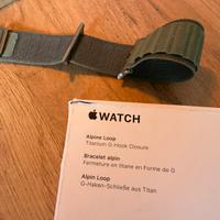 Apple Watch Band Originale - Green Alpine Loop - L