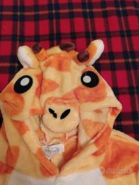 custume tuta giraffa
