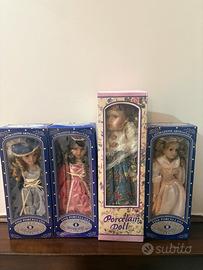 Set Bambole in porcellana da collezione