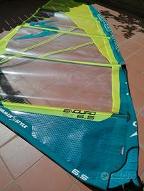 vela windsurf 6;5 + albero 430 rdm 