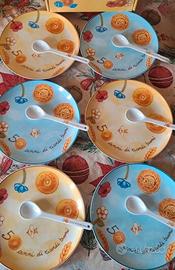 Piatti Thun e cucchiaini