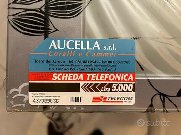 Scheda telefonica rara