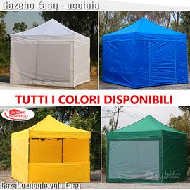 Gazebo 3x3 acciaio pieghevole PVC impermeabile